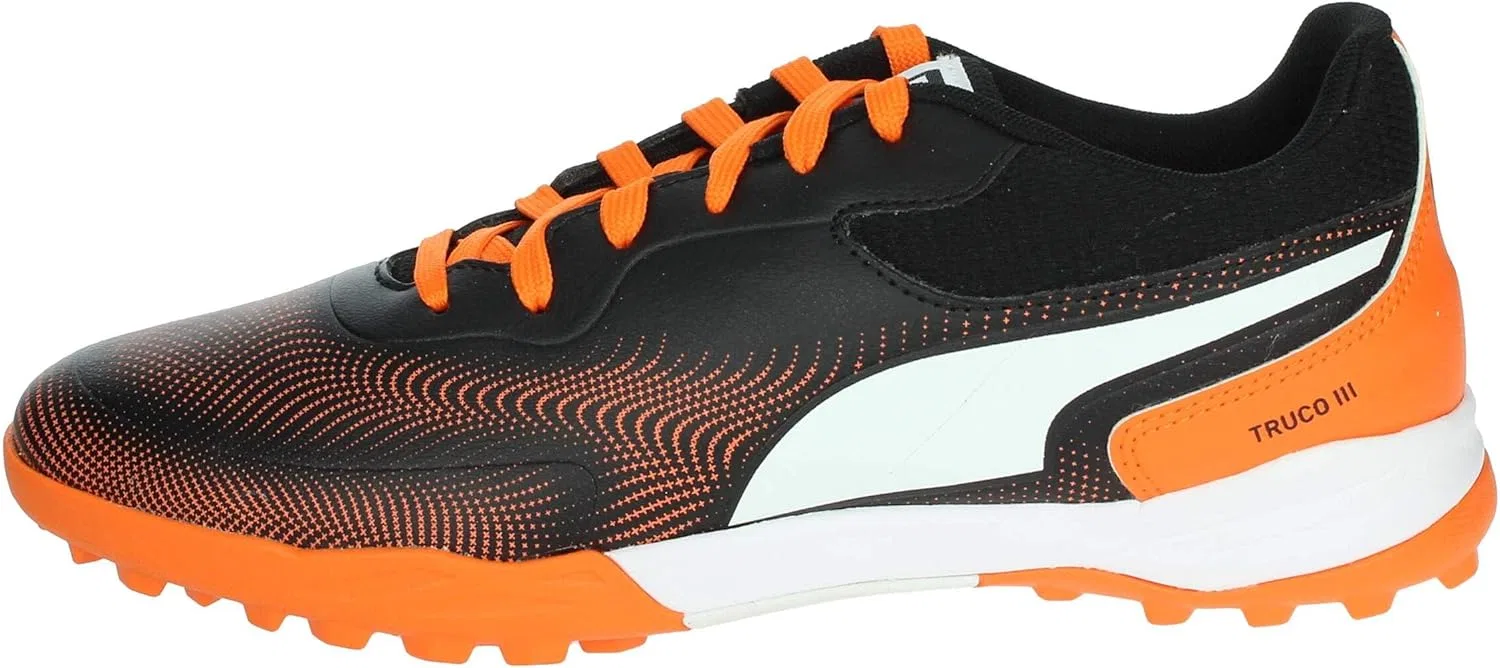 Кроссовки Puma Pressing IV TT, 04 Black Rickie Orange White
