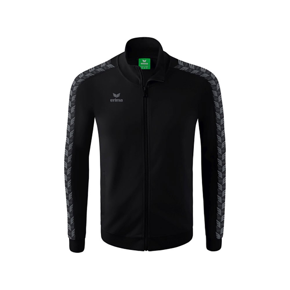 

Толстовка Erima Essential Team Track Top Full Zip, черный