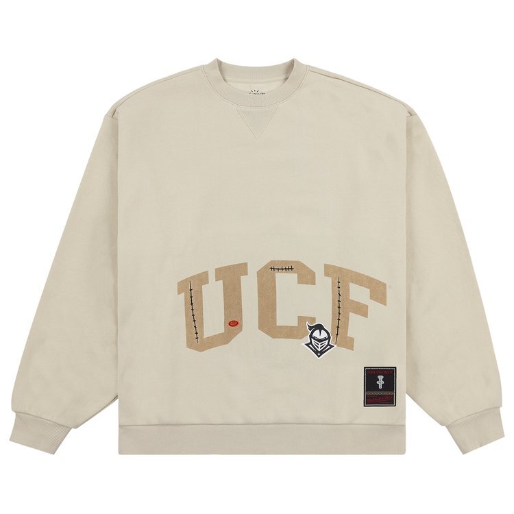 

Толстовка Cactus Jack By Travis Scott Cactus Jack by Travis Scott x Mitchell & Ness University Of Central Florida Crewneck, бежевый