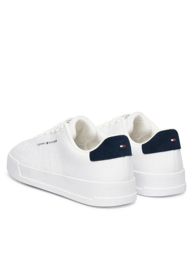 Tommy Hilfiger Кроссовки Th Court Knit FM0FM05823 белые — фото 3