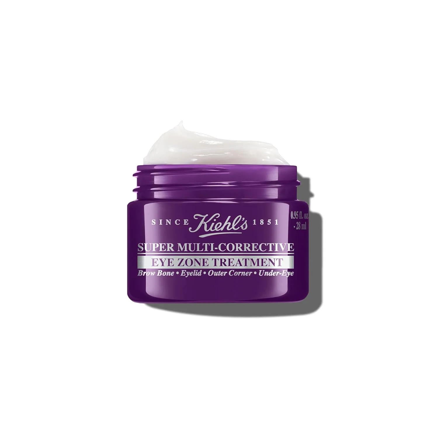 Kiehl's Super Multi-Corrective Eye Cream, антивозрастной крем для подтяжки области надбровной дуги, разглаживания и укрепления век, с экстрактом семян черники и коллагеновыми пептидами 28,1 мл (1 шт.)