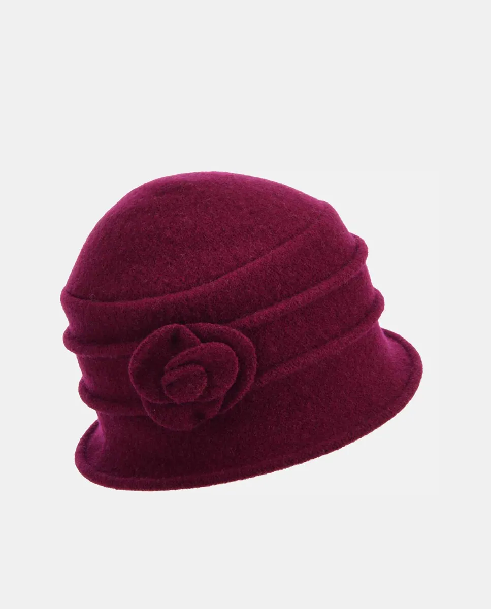 

Шляпа колокольчик из вареной шерсти Seeberger, фиолетовый