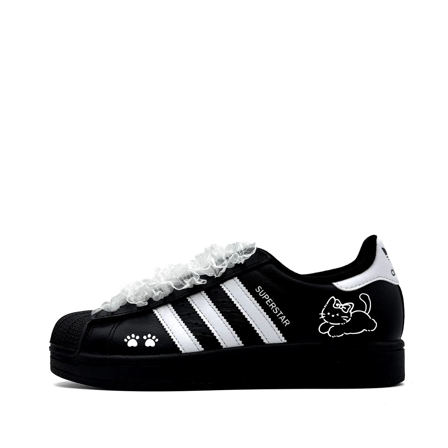 Кроссовки кожаные Adidas Originals Superstar 2 черные