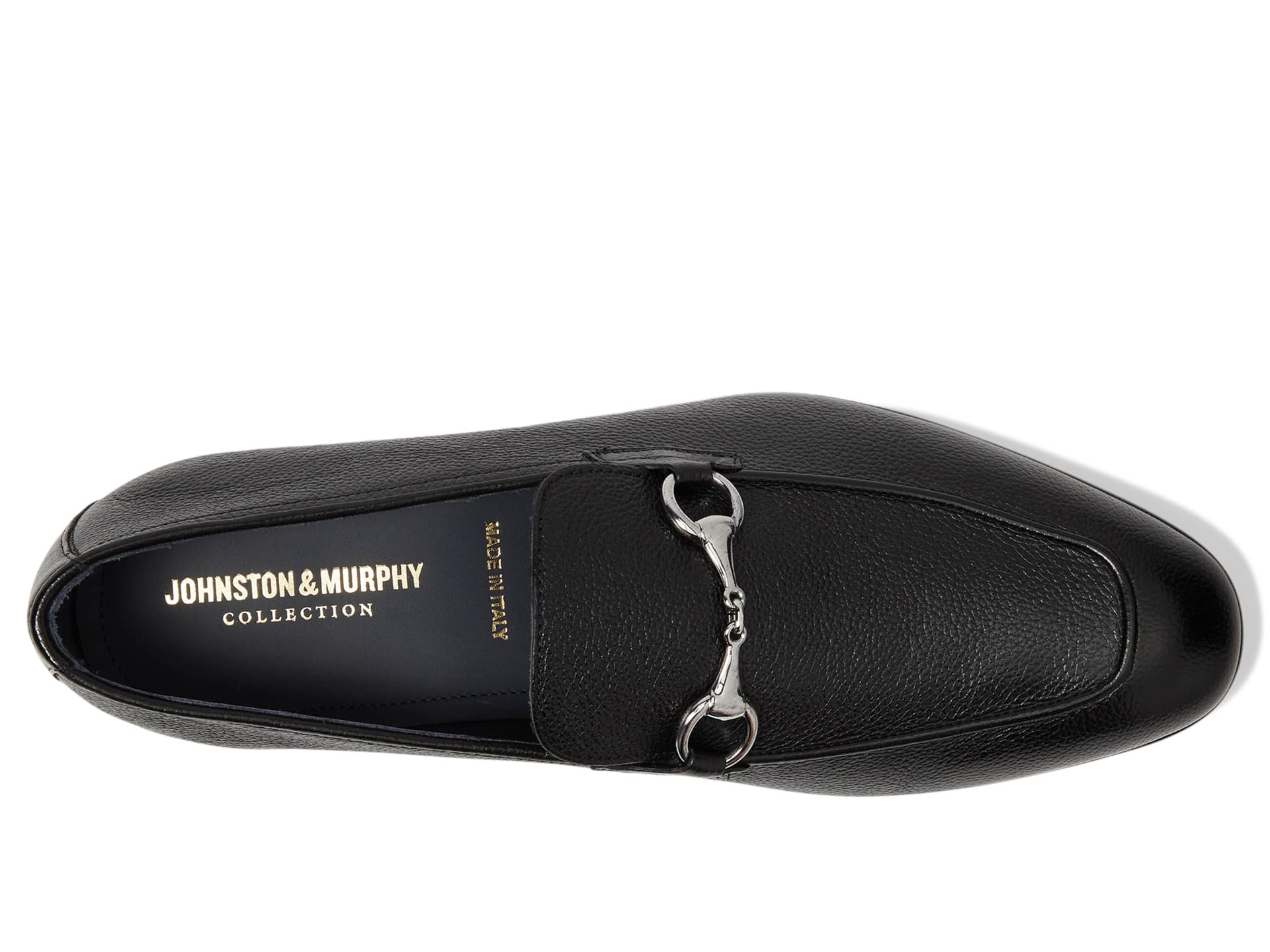 Лоферы Johnston & Murphy Collection Taylor Bit, цвет Black Italian Calfskin — фото 2