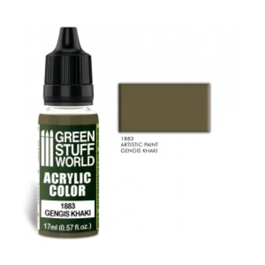 

Чингис Хаки, Paint - Acrylic Color Paint - 17ml (Green Stuff World)
