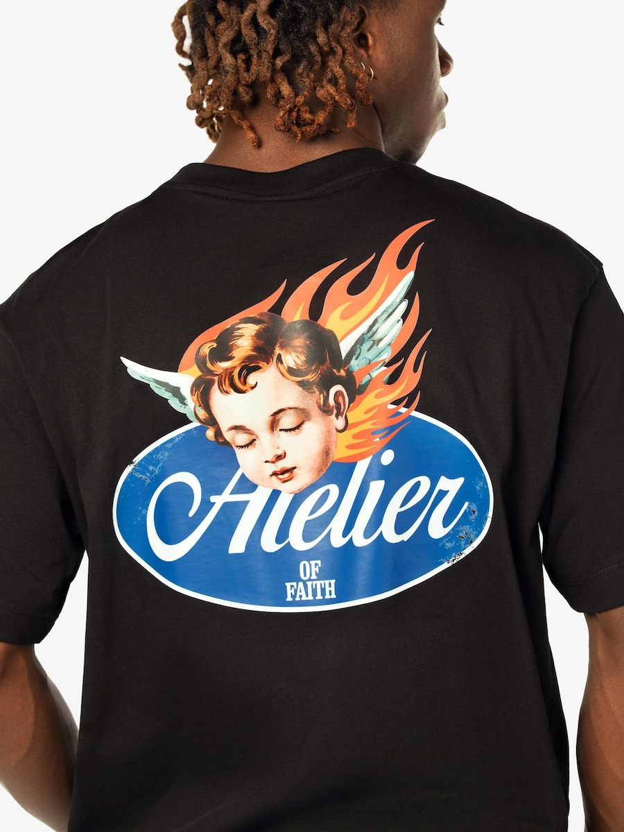 

Рубашка ATELIER OF FAITH ANGELS DONT FALL, черный