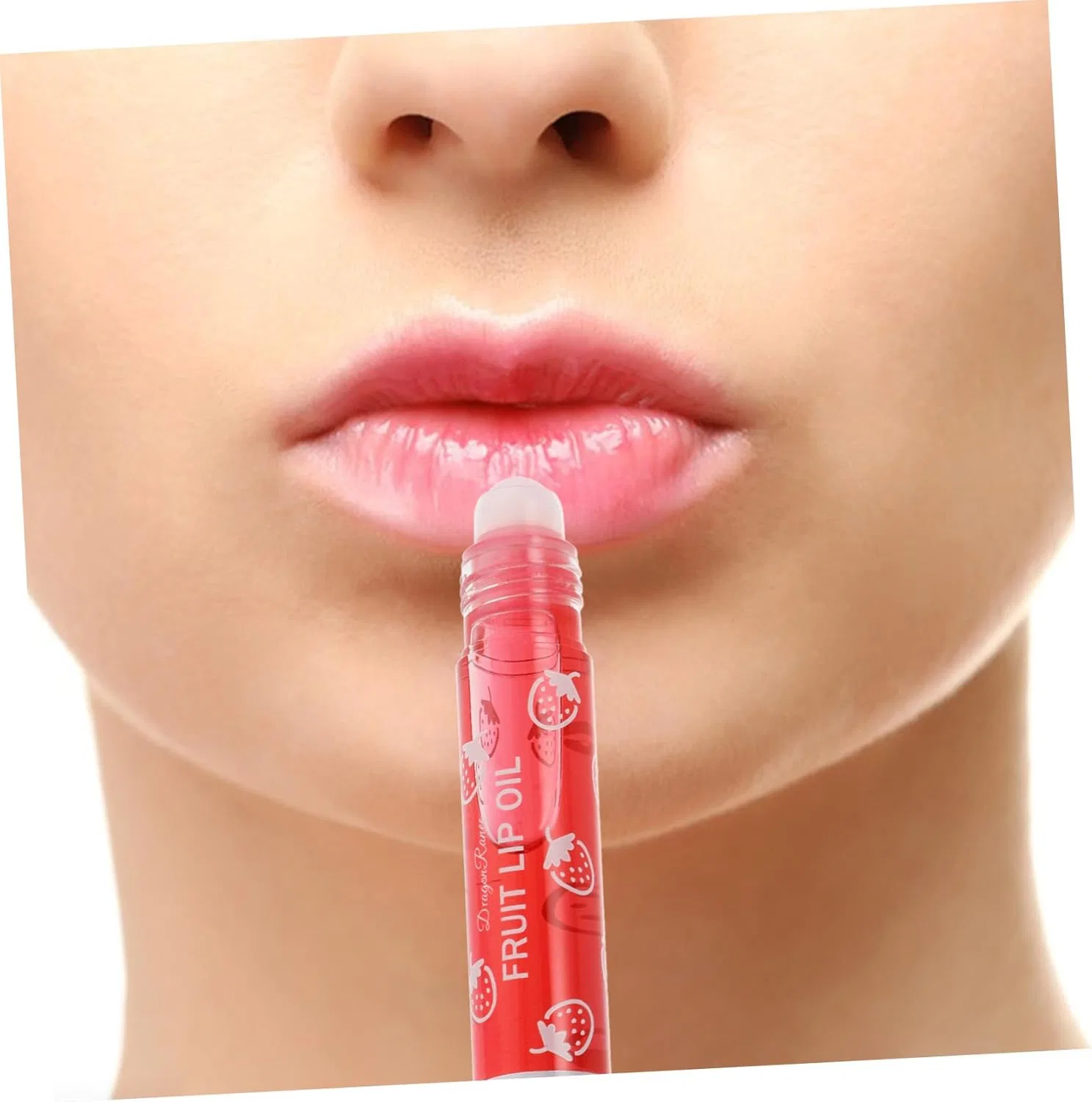 Блеск для губ NOLITOY Roller Ball Lip Oil красный 8.5x1.5 см — фото 4