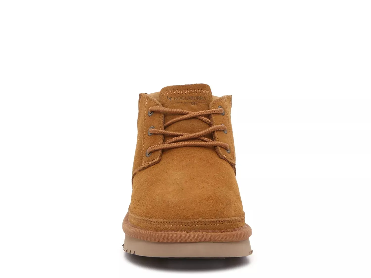 Женские ботинки Koolaburra от UGG зимние на шнуровке, каштановый — фото 2
