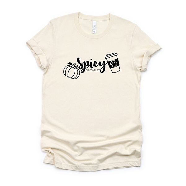 

SWSmiley spicy pumpkin spice - женская футболка с коротким рукавом и принтом Simply Sage Market, Cream