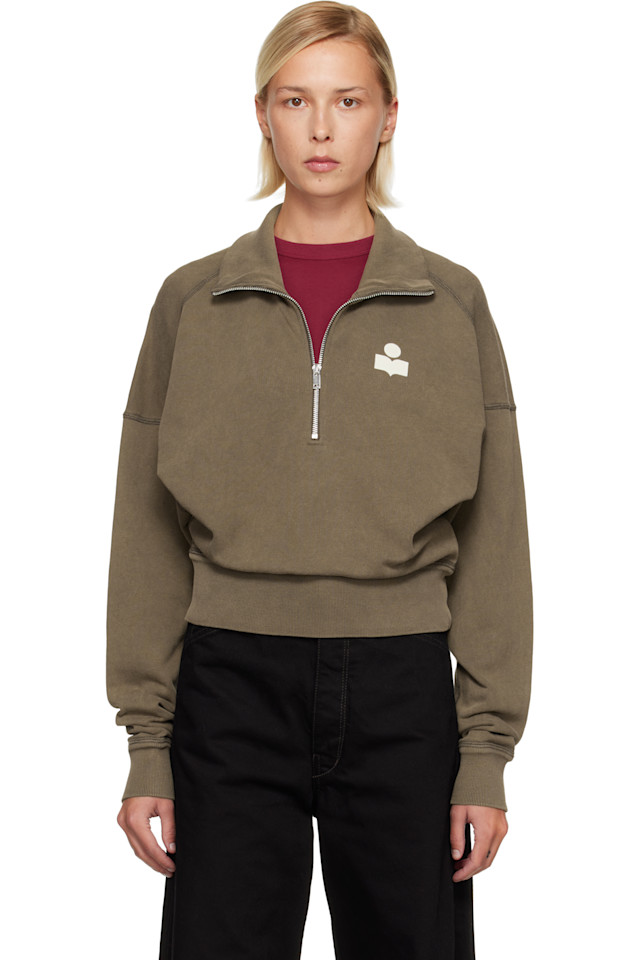 

Isabel Marant Etoile Толстовка Khaki Ross
