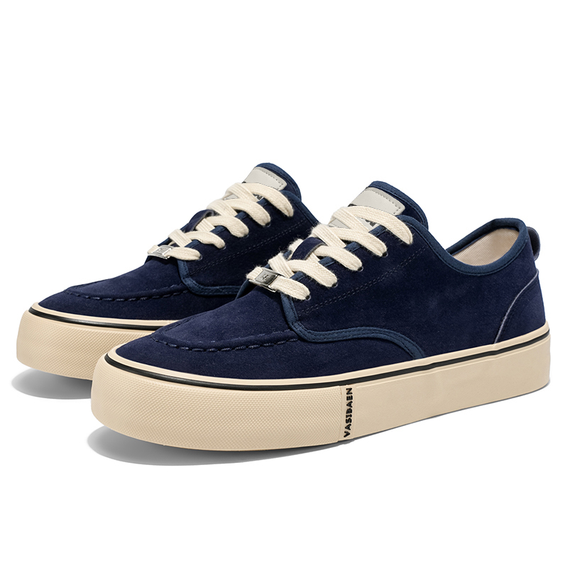 

TEXWOOD Дышащие низкие повседневные кроссовки мужские — тёмно-синие, цвет Dark Blue