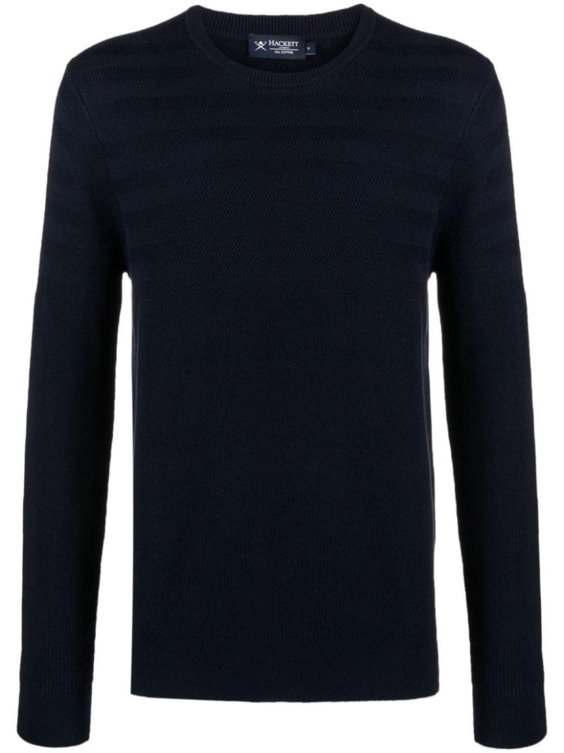 

Hackett джемпер с узором в елочку, синий