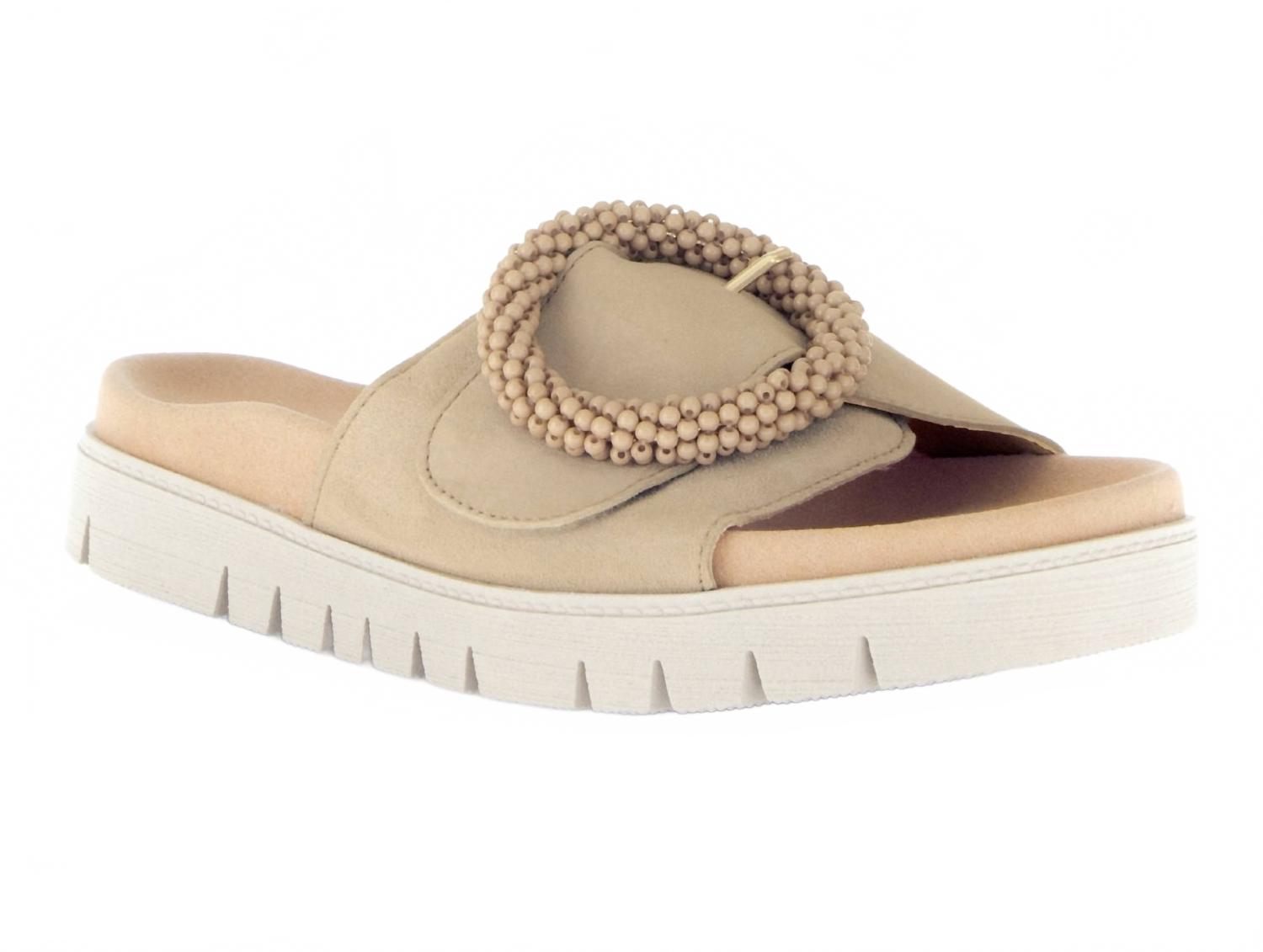Women's Platform Sandal In Caramel GABOR, Caramel
