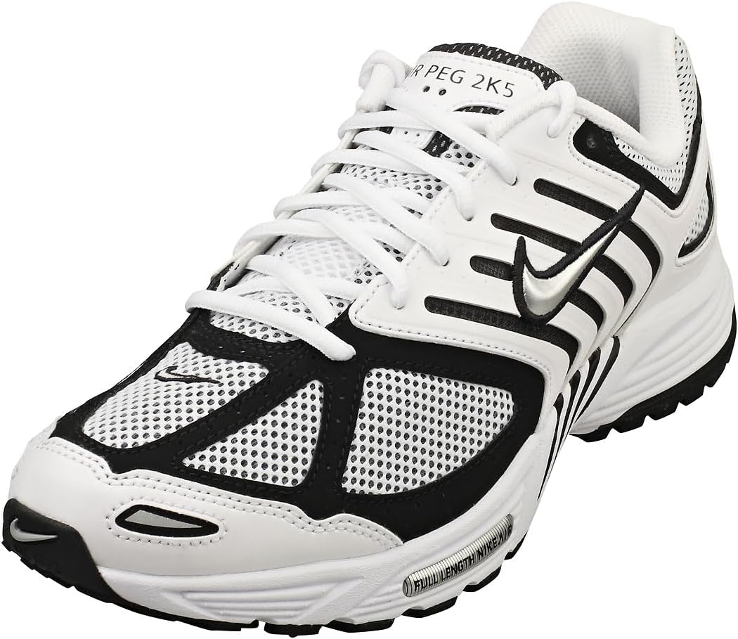 

Низкие кроссовки Nike для мужчин, White/Black/Metallic Silver