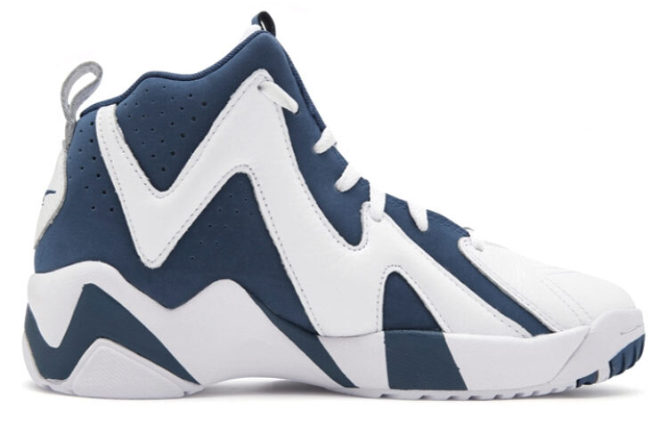 Мужские баскетбольные кроссовки Reebok Kamikaze Vintage, белый/синий — фото 2