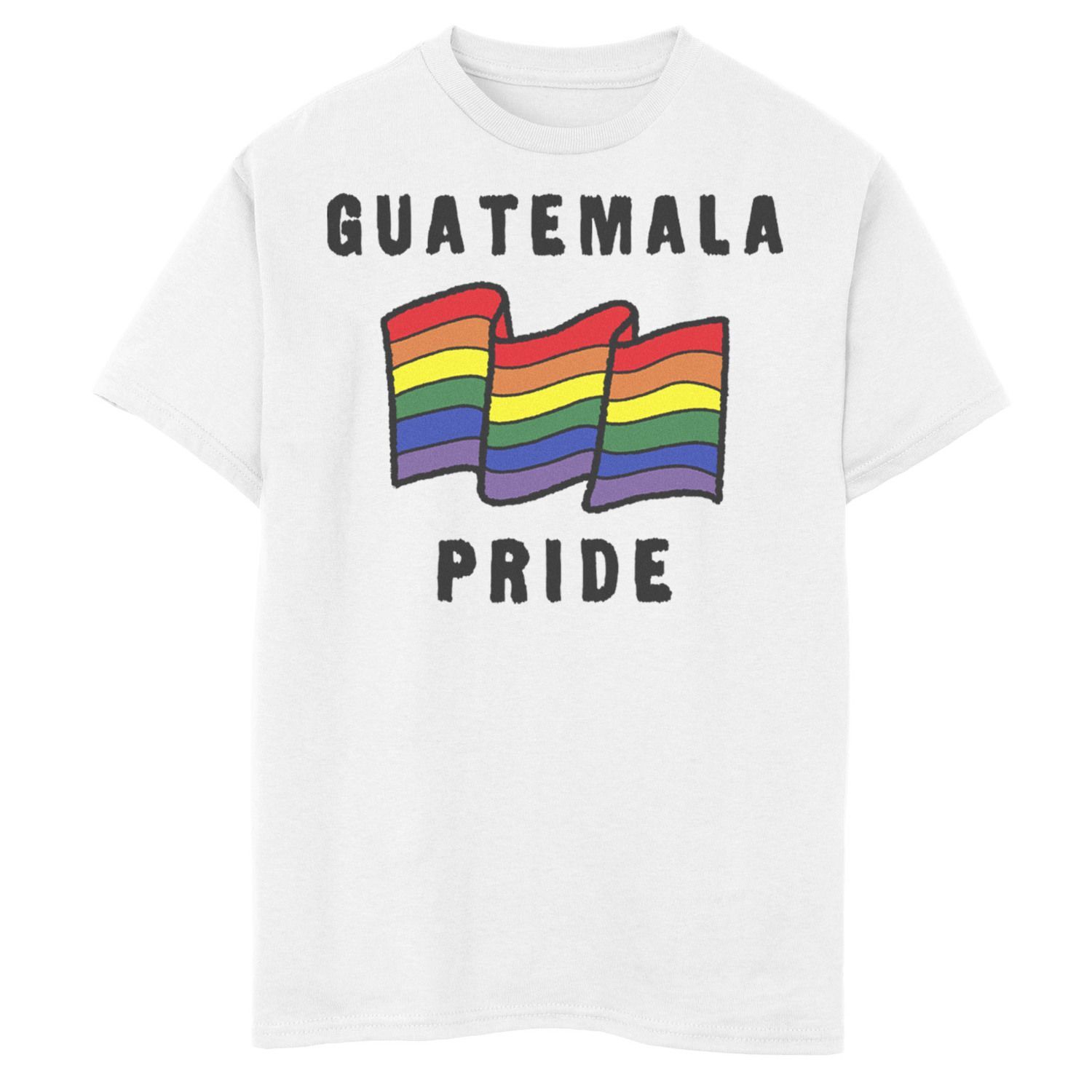 

Футболка с изображением флага Gonzales Guatemala Pride для мальчиков Licensed Character