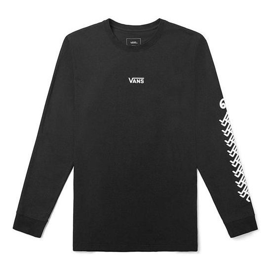 

Футболка Vans OtwWhang Od Alphabet Character Printing Long Sleeves Couple Style Black VN0A4RAWBLK, черный