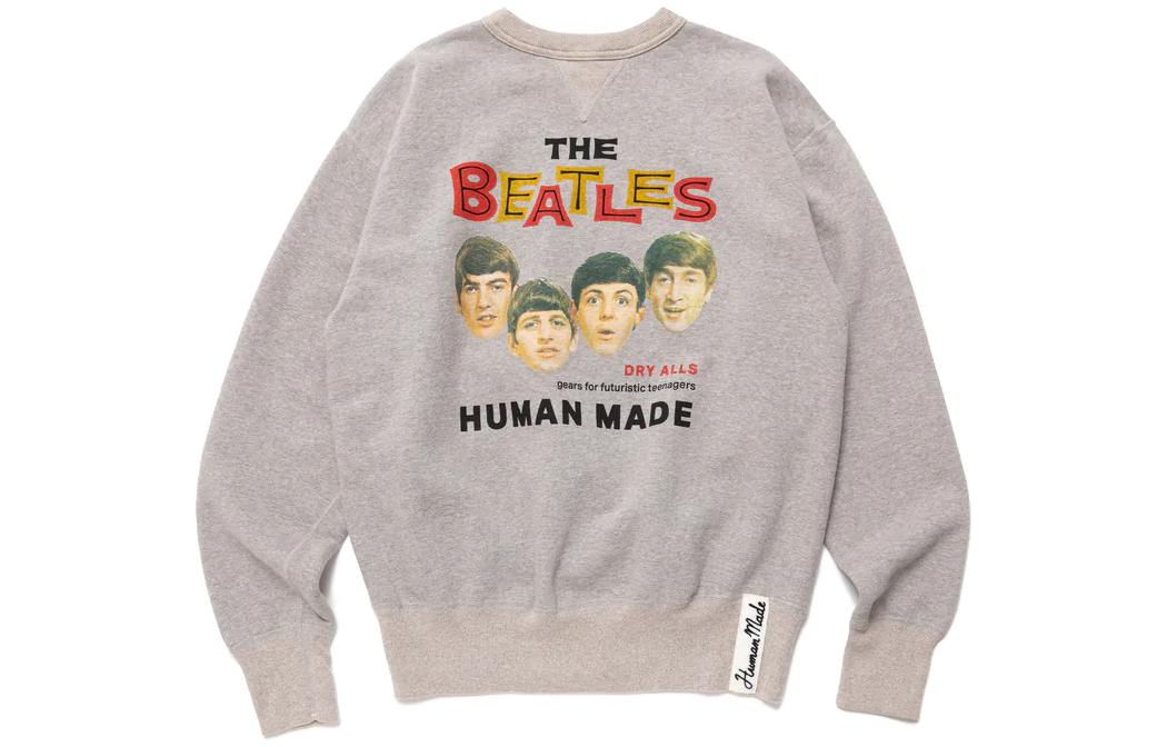 

Толстовка Битлз HUMAN MADE, серый