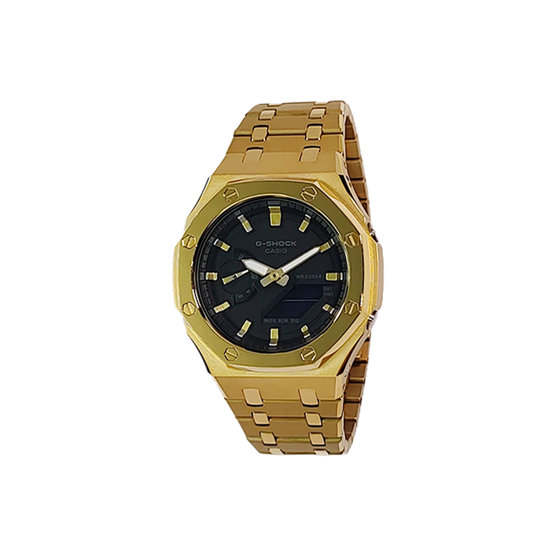 

CASIO Часы Retrofit Series Quartz Movement Stainless Steel Strap Watch Men's Watch Black Dial