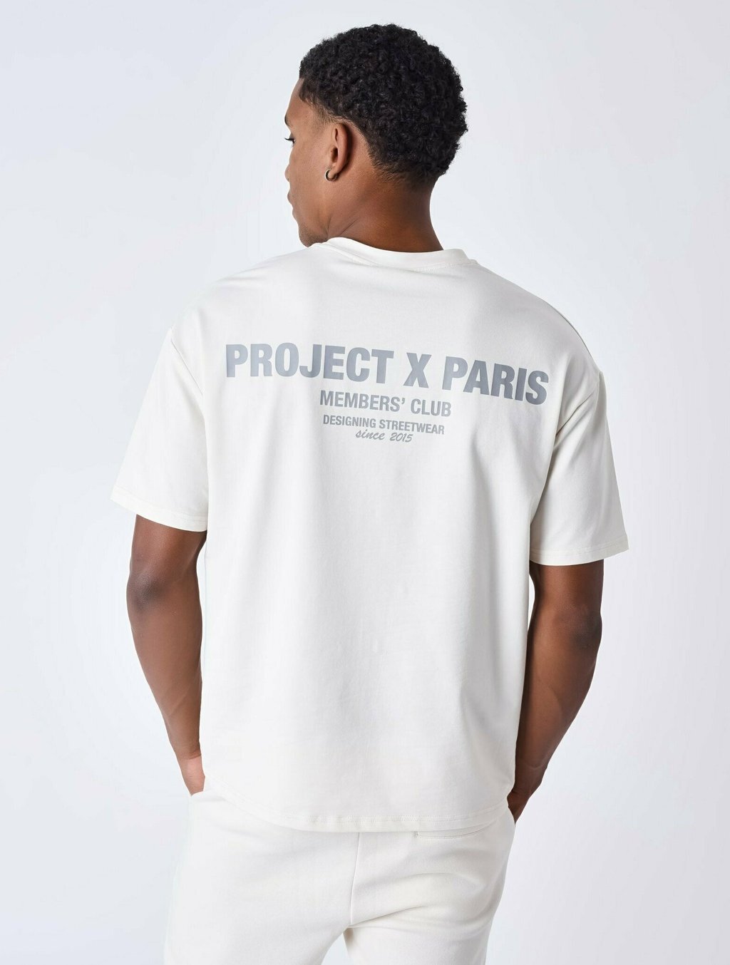 

Футболка с принтом TEE MENBER'S CLUB Project X Paris, бежевый