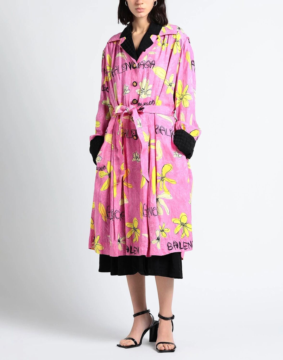 Платье Balenciaga, розовый — фото 3