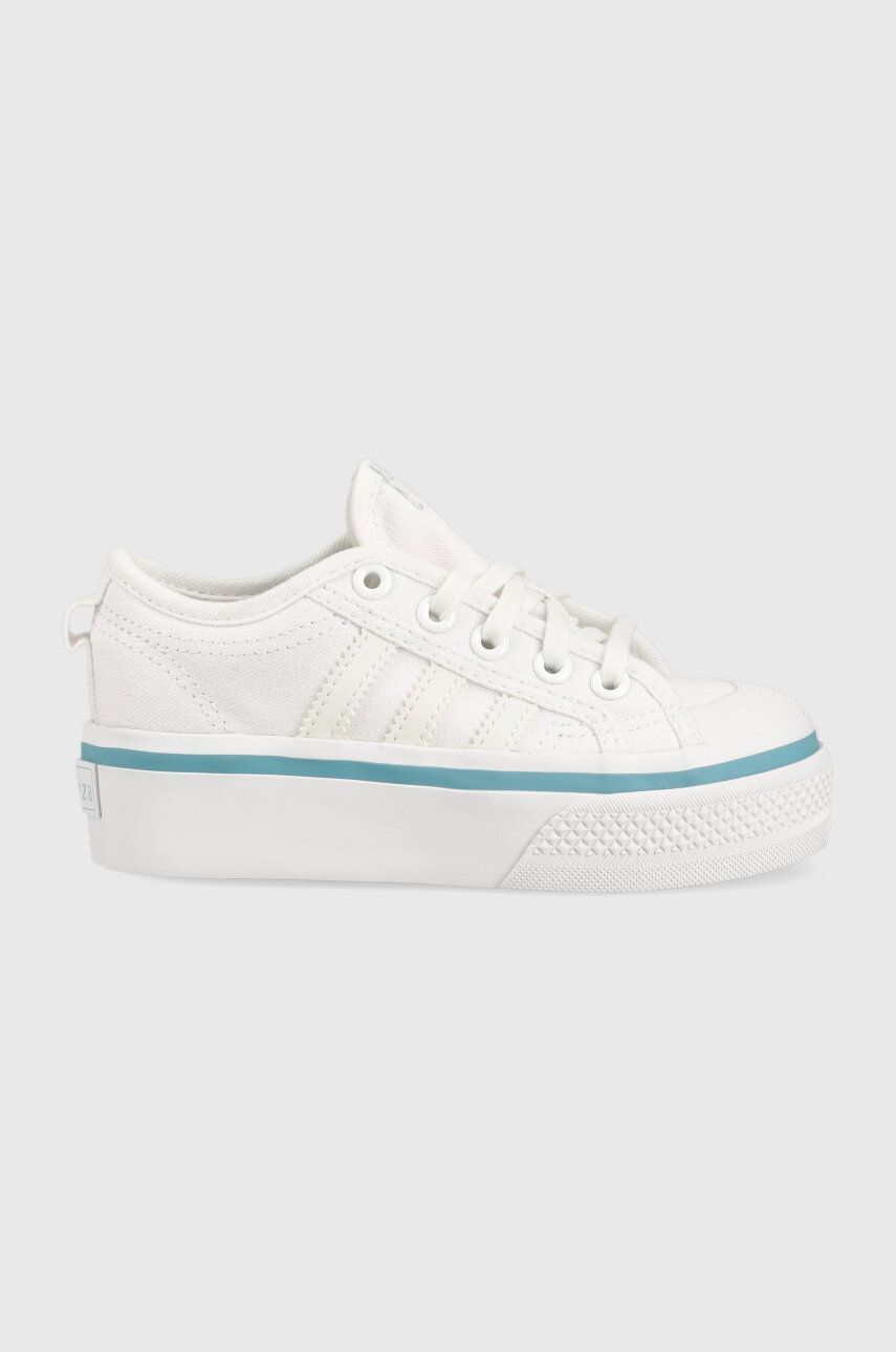 

Детские кроссовки adidas Originals NIZZA PLATFORM C, белый