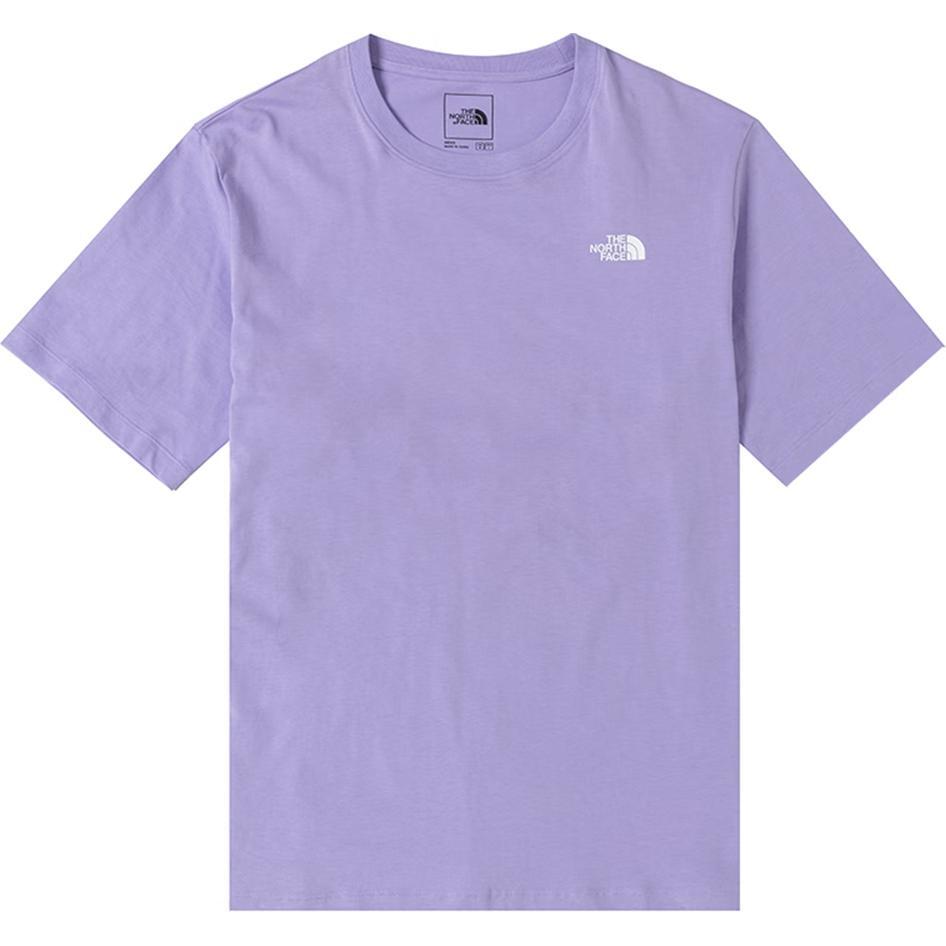 

Футболка унисекс фиолетовая The North Face, фиолетовый