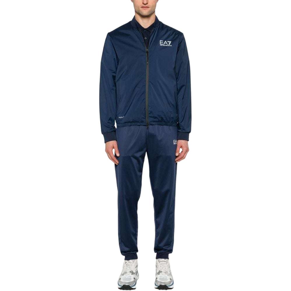EMPORIO ARMANI Куртка EA7 SS24 мужская морская синяя, Marine Blue — фото 4