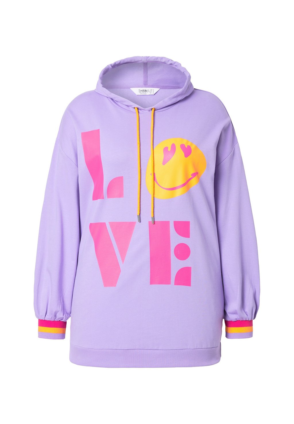 

Толстовка с капюшоном LOVE SMILEY MOTIV Angel of Style, фиолетовый