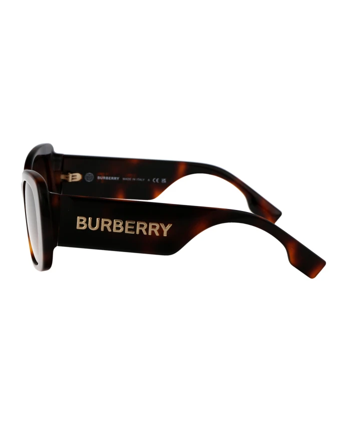 Стильные солнцезащитные очки с дизайном 0be4410 Burberry, коричневый — фото 3