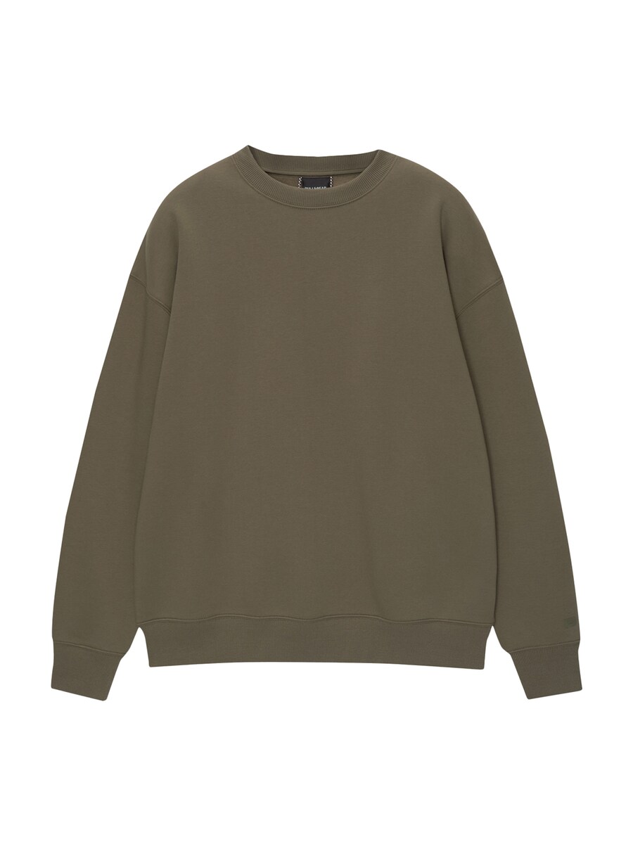 

Толстовка Pull&Bear, оливковый