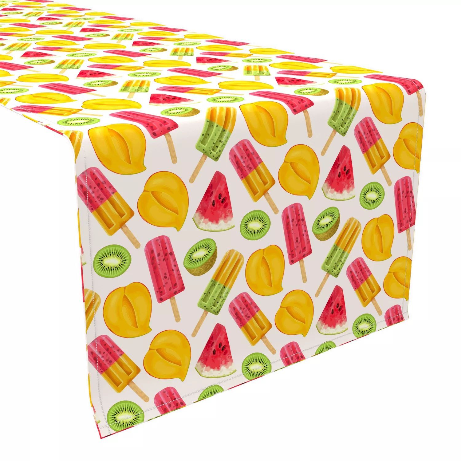 

Настольная дорожка, 100 % хлопок, 16x108 дюймов Summer Fruit Pops