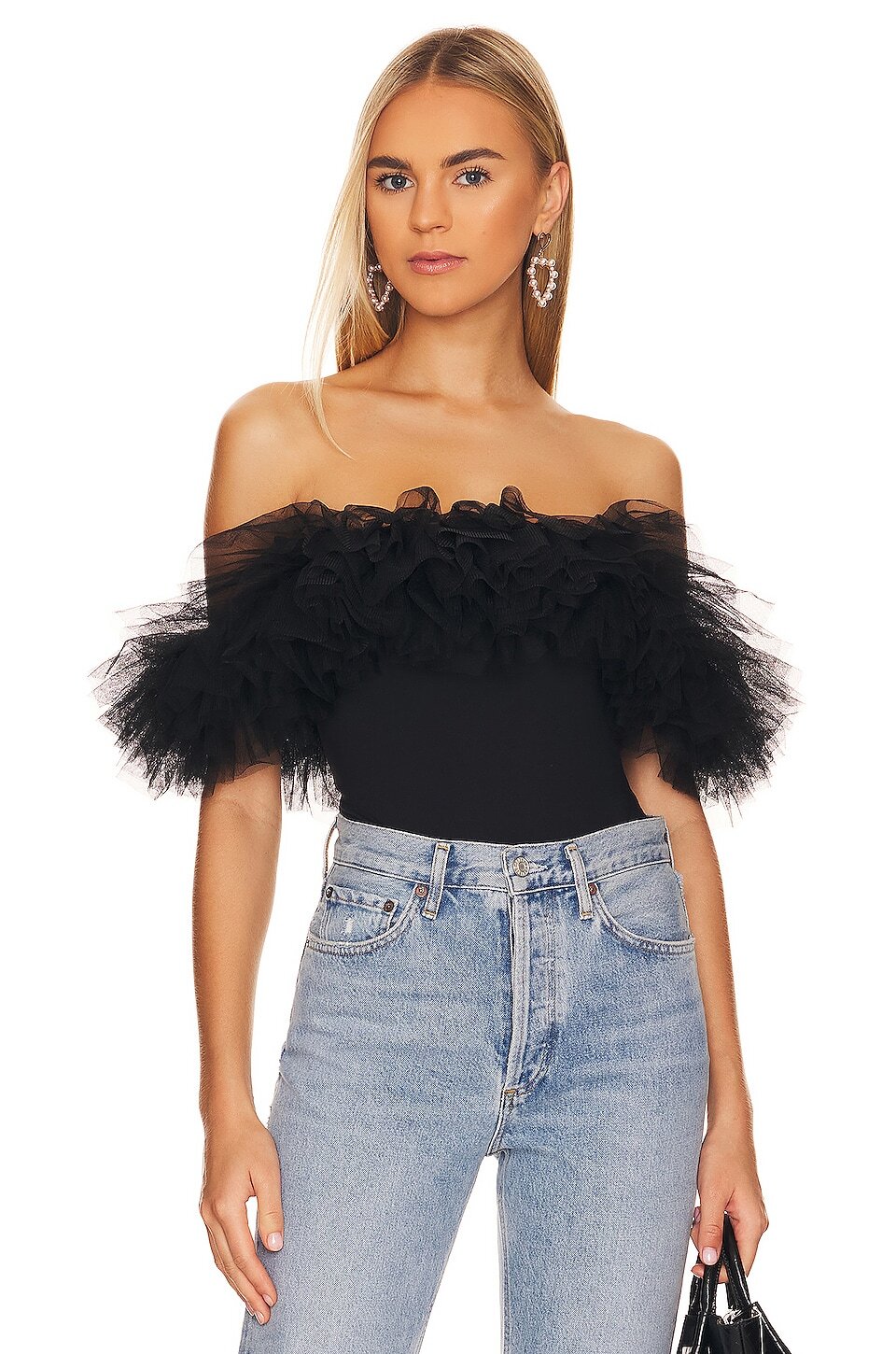 

Боди Free People Big Love, черный