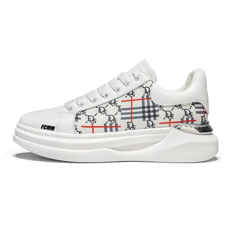 

Антискользящие износостойкие детские скейтерские кроссовки для подростков FCMM, белый