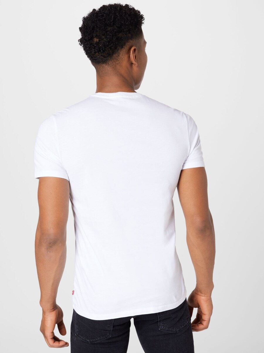 Футболка LEVI'S  2PK CREWNECK GRAPHIC, темно-синий/белый — фото 4
