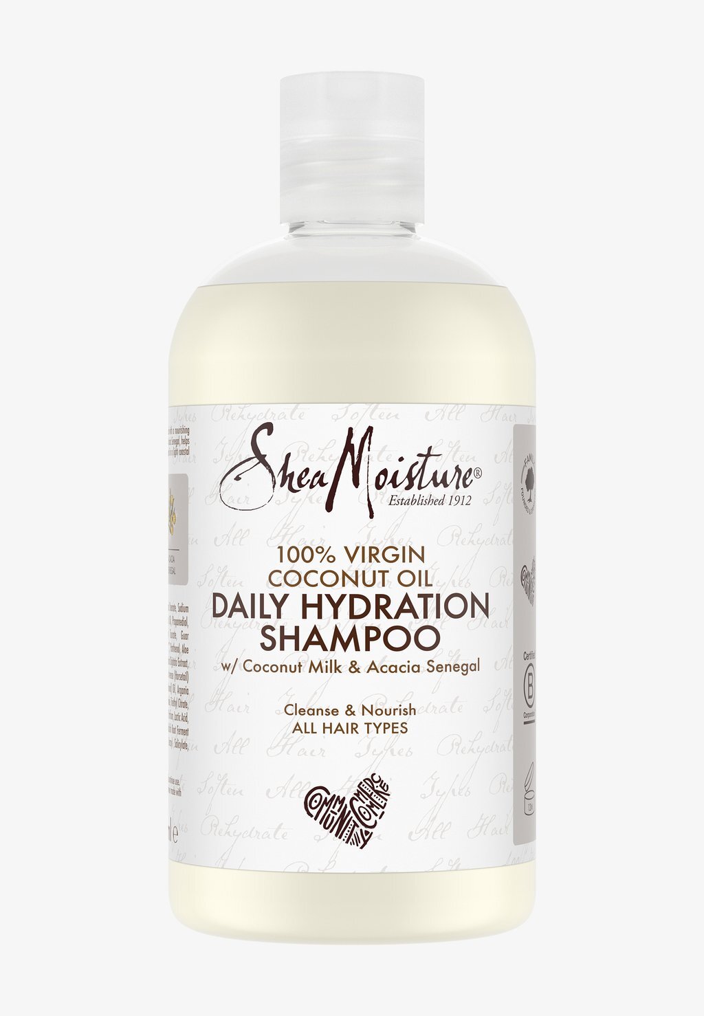 

Шампунь Shea Moisture 100% Virgin Coconut Oil Daily Hydration Shampoo SheaMoisture