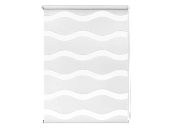 

Рулонные шторы Ondeco Wellen mit Klemmträger, 80x210x5 см, белый
