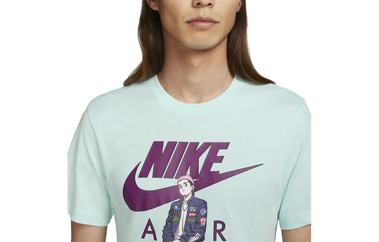 

Футболка мужская зеленая Nike, зеленый