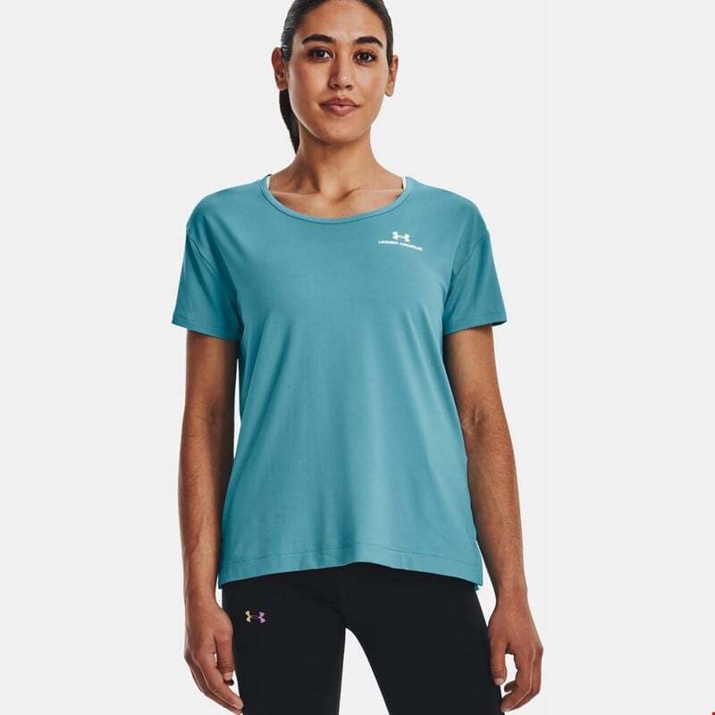 

Женская футболка Rush Energy Core Under Armour, голубой