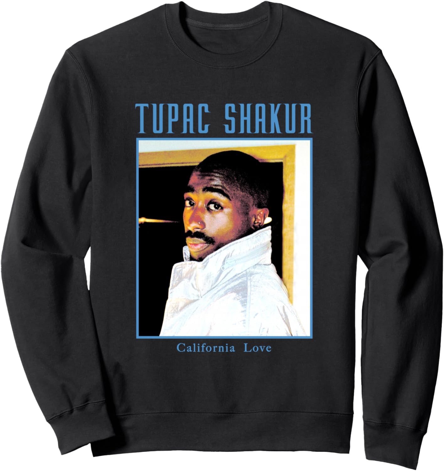 

Официальная толстовка Tupac 247 Sideeye, черная Tupac Shakur, Черный, Официальная толстовка Tupac 247 Sideeye, черная Tupac Shakur