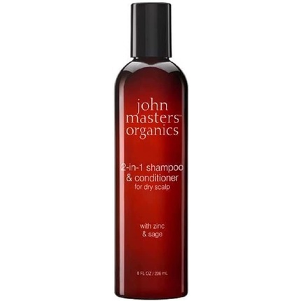 

Шампунь с цинком и шалфеем, 8 унций, John Masters Organics