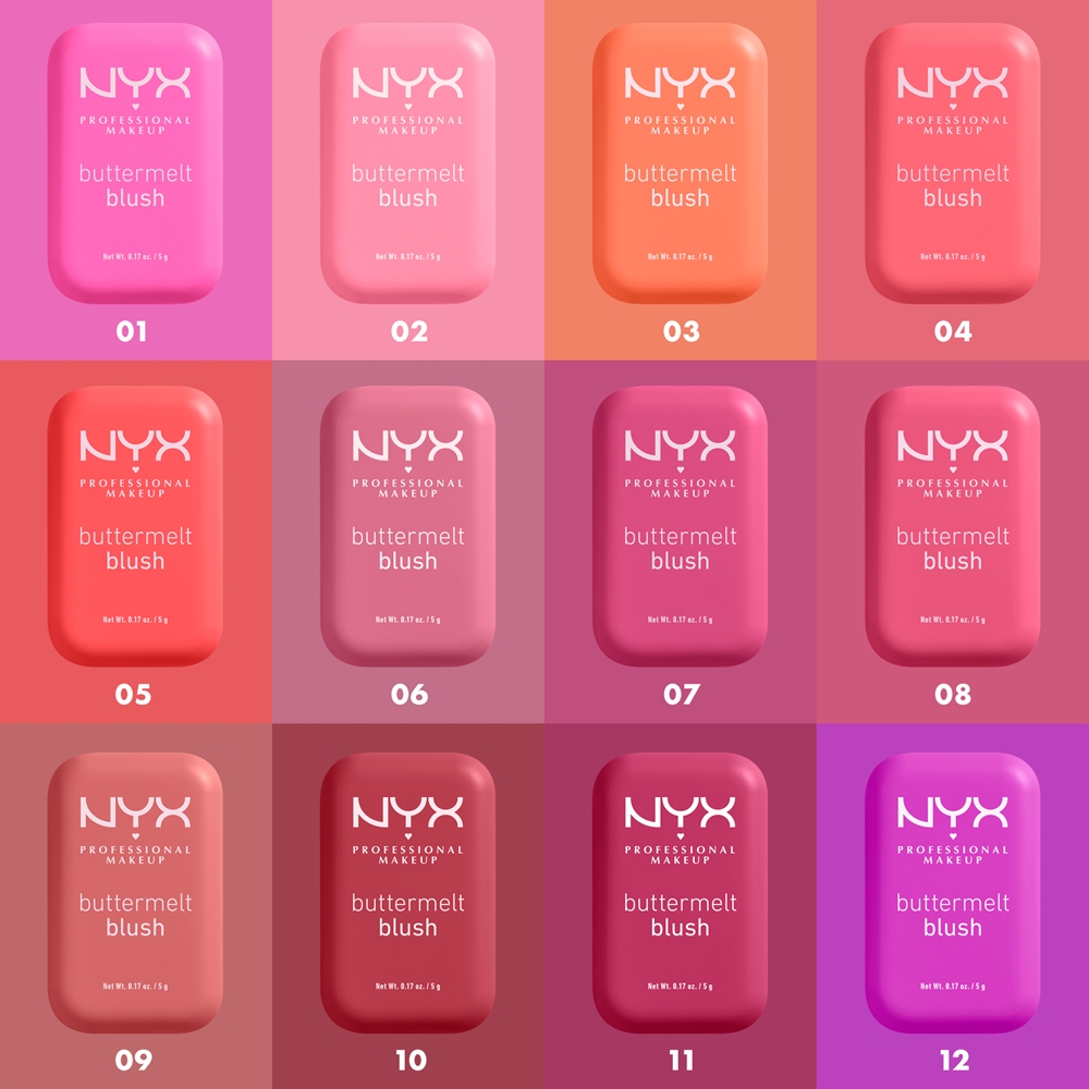 Расплавленные румяна Buttermelt Nyx Professional Makeup, atspalvis 06 for the butta 5 гр — фото 3