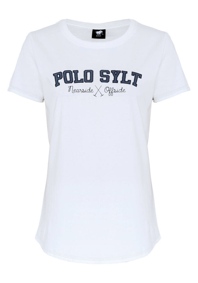 

Футболка с логотипом Polo Sylt, белый
