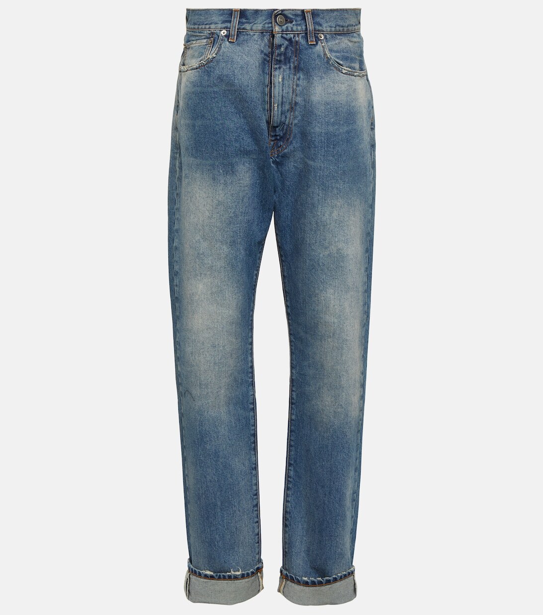

Джинсы прямого кроя MAISON MARGIELA, синий