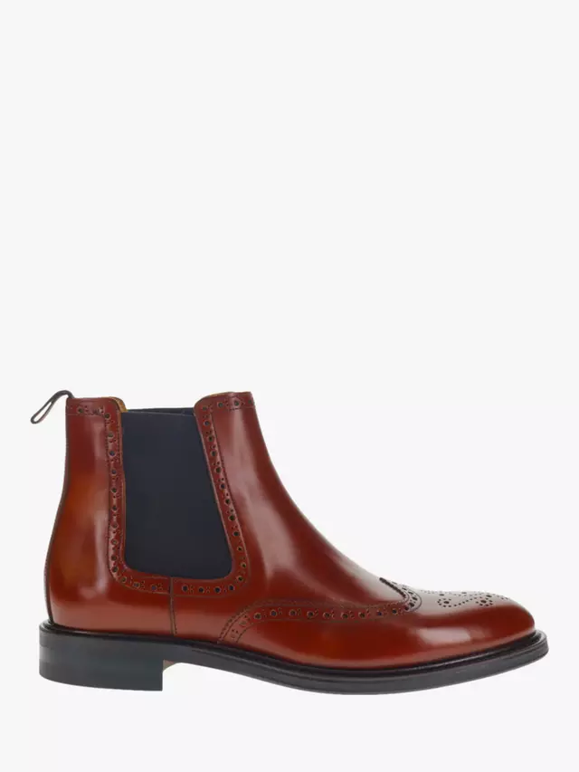 

Ботинки Jones Bootmaker Chigwell Polished Leather Brogue Chelsea, цвет walnut