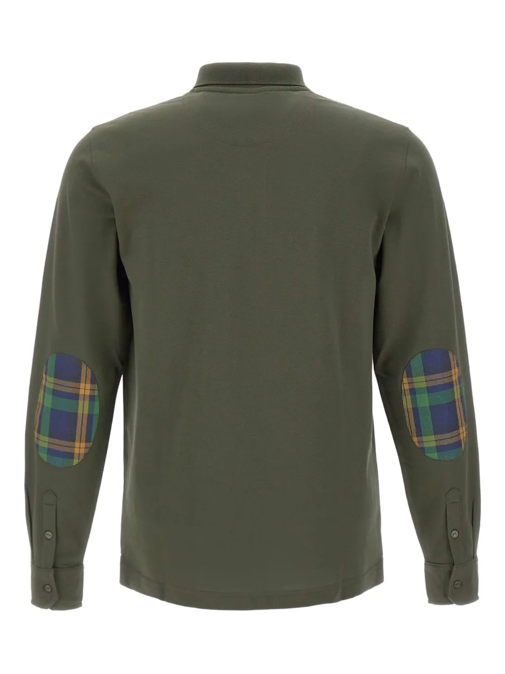 

Хлопковое поло с длинными рукавами Sun68, зеленый