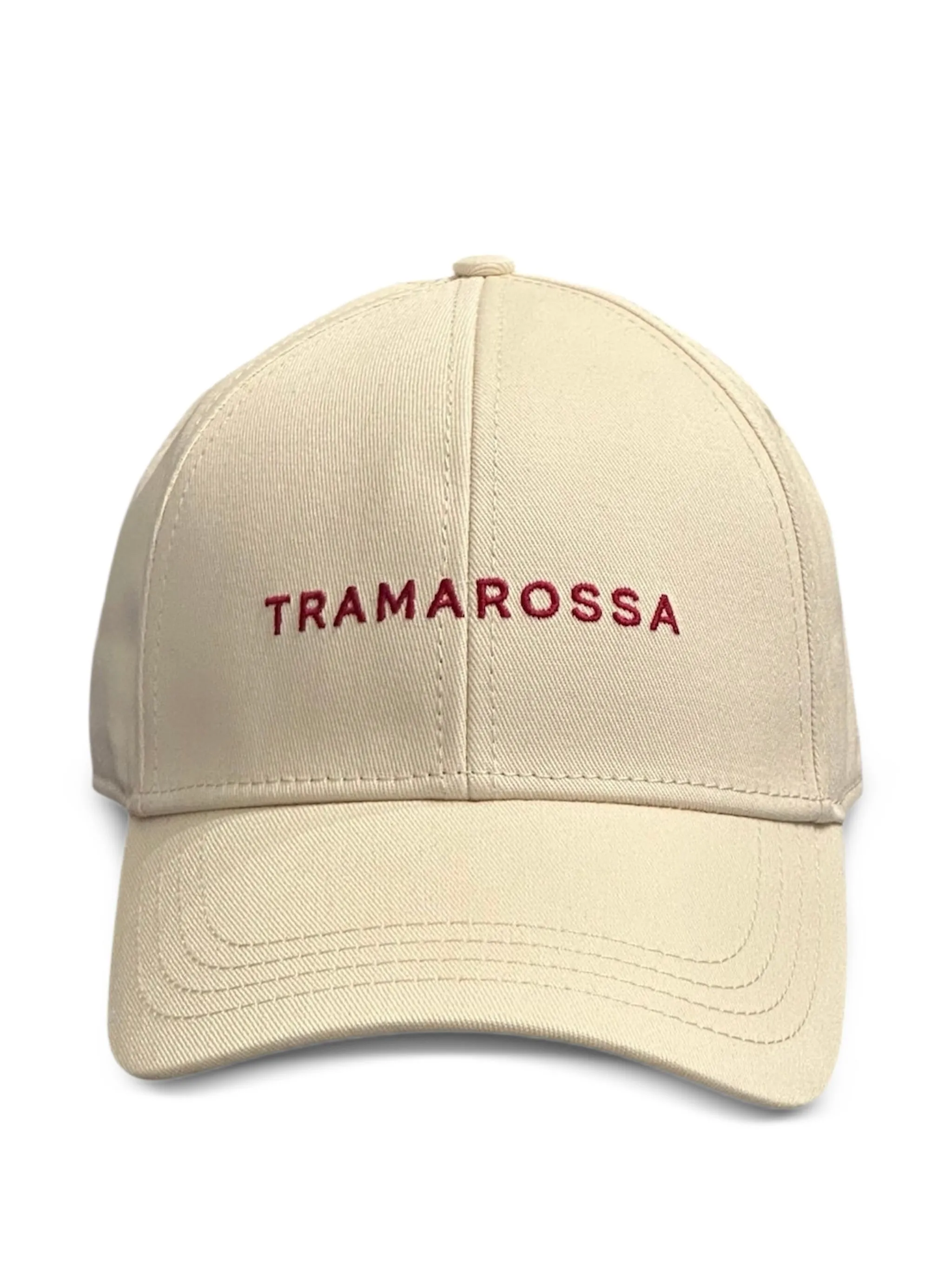 

Бейсболка с вышитым логотипом Sartoria Tramarossa, бежевый