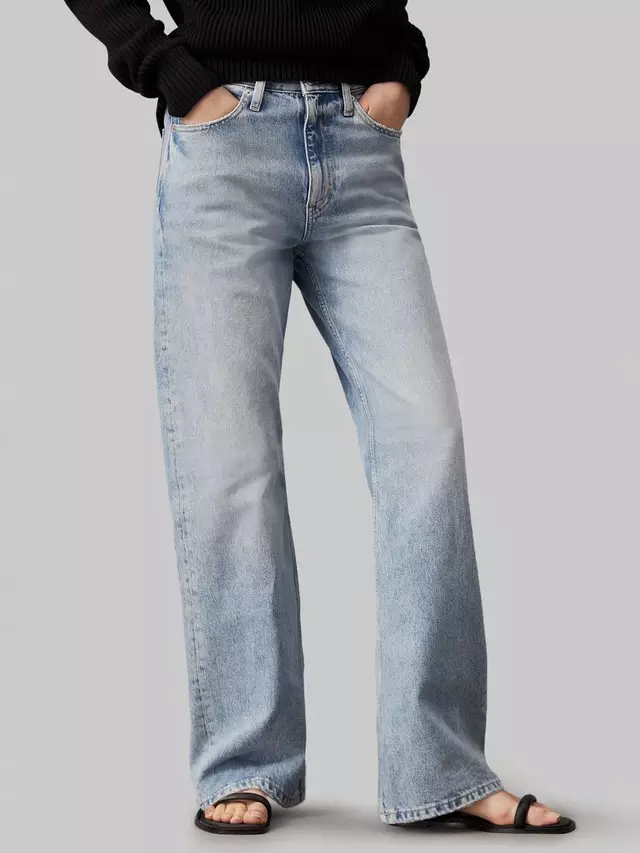 

Джинсы Calvin Klein Authentic Bootcut, цвет light blue