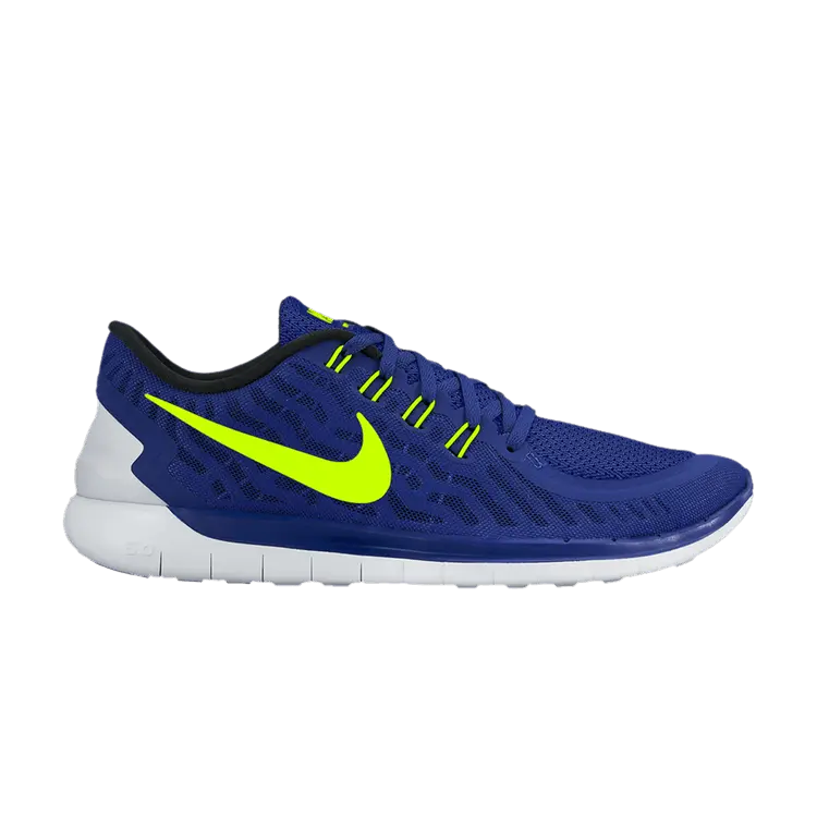 

Кроссовки Nike Free 5.0 'Deep Royal Blue Volt', синий
