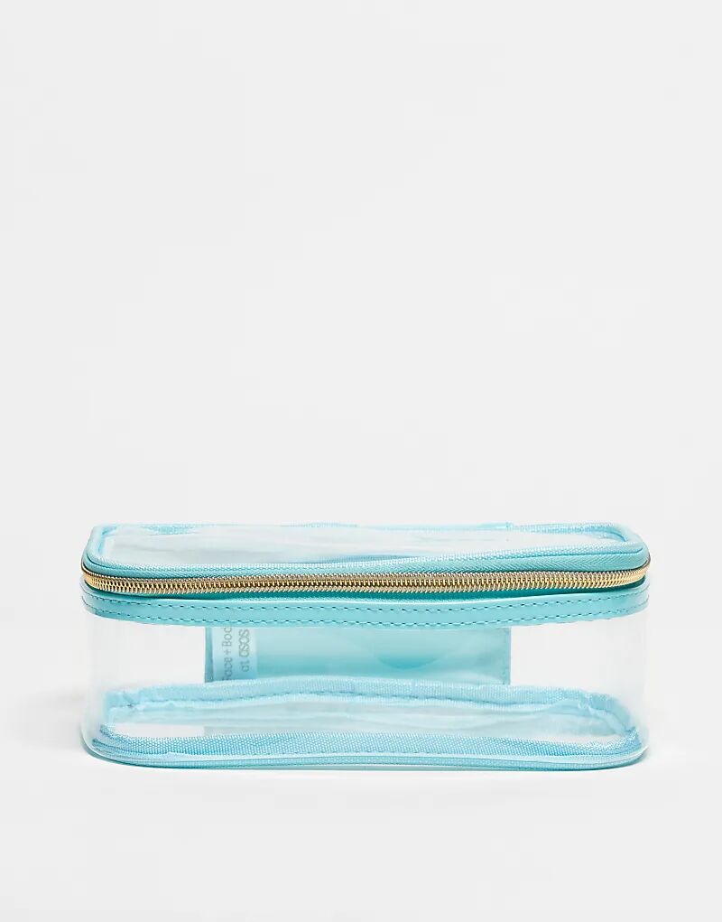 

Косметичка для лица и тела ASOS - синяя Beauty Extras